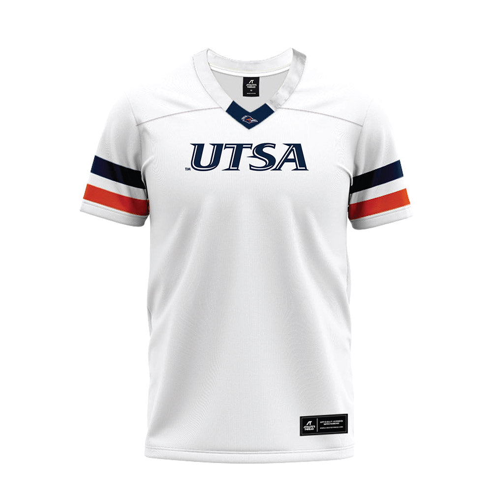 UTSA - NCAA Football : Cael Meisman - White Premium Football Jersey-0