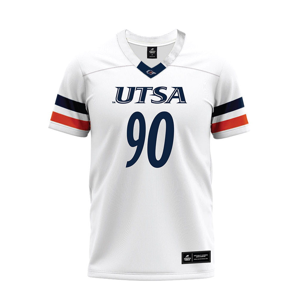 UTSA - NCAA Football : Donald Quaite - White Premium Football Jersey-0