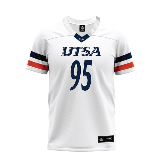 UTSA - NCAA Football : Drenon Fite III - White Premium Football Jersey-0