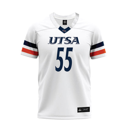 UTSA - NCAA Football : Amare Johnson - White Premium Football Jersey-0