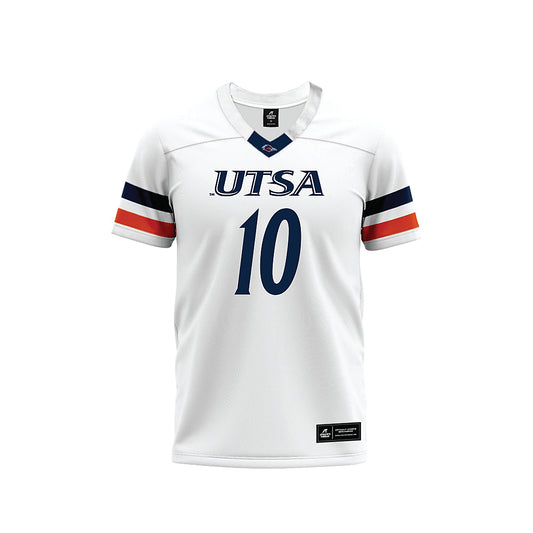 UTSA - NCAA Football : Jace Wilson - White Premium Football Jersey-0