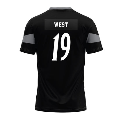 UTSA - NCAA Football : Tyrone West - Black Premium Football Jersey-1