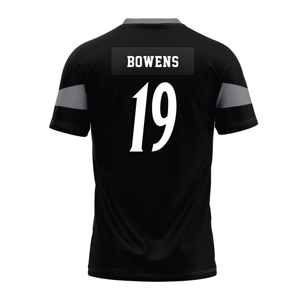UTSA - NCAA Football : Johnny Bowens - Black Premium Football Jersey-1