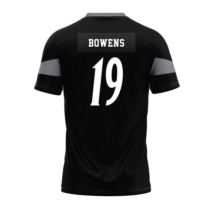 UTSA - NCAA Football : Johnny Bowens - Black Premium Football Jersey-1