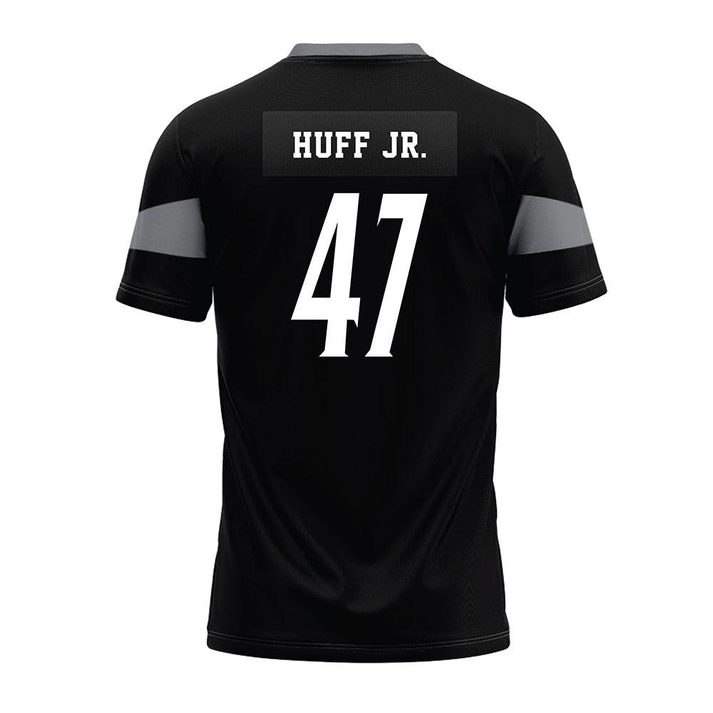 UTSA - NCAA Football : Tim Huff Jr. - Black Premium Football Jersey-1