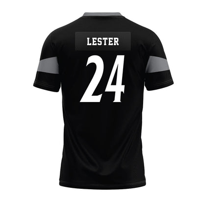 UTSA - NCAA Football : RJ Lester - Black Premium Football Jersey-1