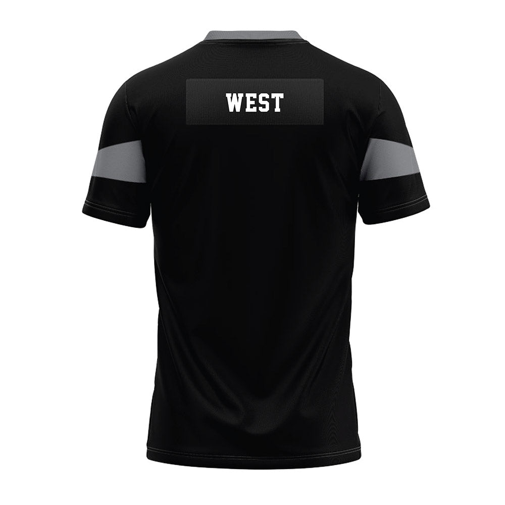 UTSA - NCAA Football : Tyrone West - Black Premium Football Jersey-1