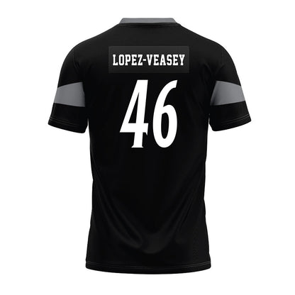 UTSA - NCAA Football : Jacob Lopez-Veasey - Black Premium Football Jersey-1