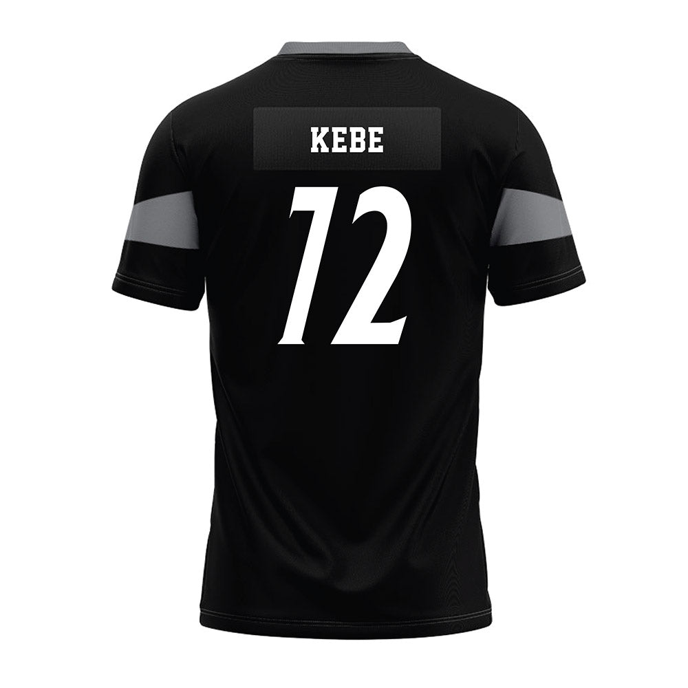 UTSA - NCAA Football : Ibrahim Kebe - Black Premium Football Jersey-1