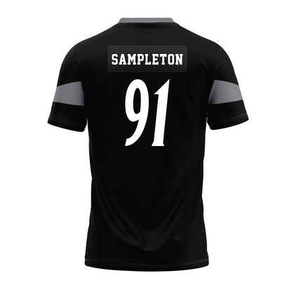 UTSA - NCAA Football : Jusiah Sampleton - Black Premium Football Jersey-1