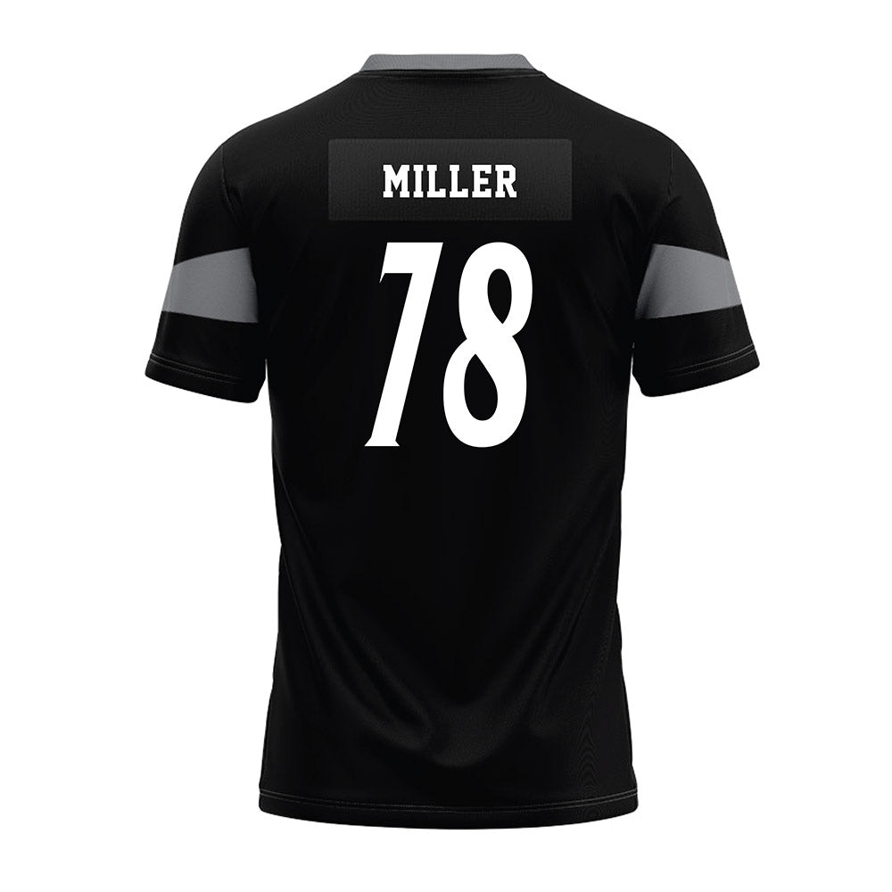 UTSA - NCAA Football : Jonah Miller - Black Premium Football Jersey-1