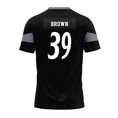 UTSA - NCAA Football : Lawrence Brown - Black Premium Football Jersey-1