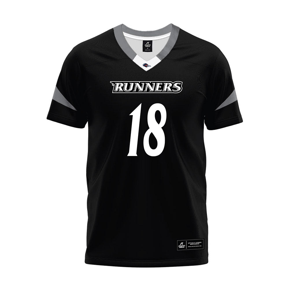 UTSA - NCAA Football : Ahamad Chapman - Black Premium Football Jersey-0