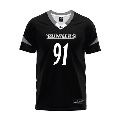 UTSA - NCAA Football : Jusiah Sampleton - Black Premium Football Jersey-0