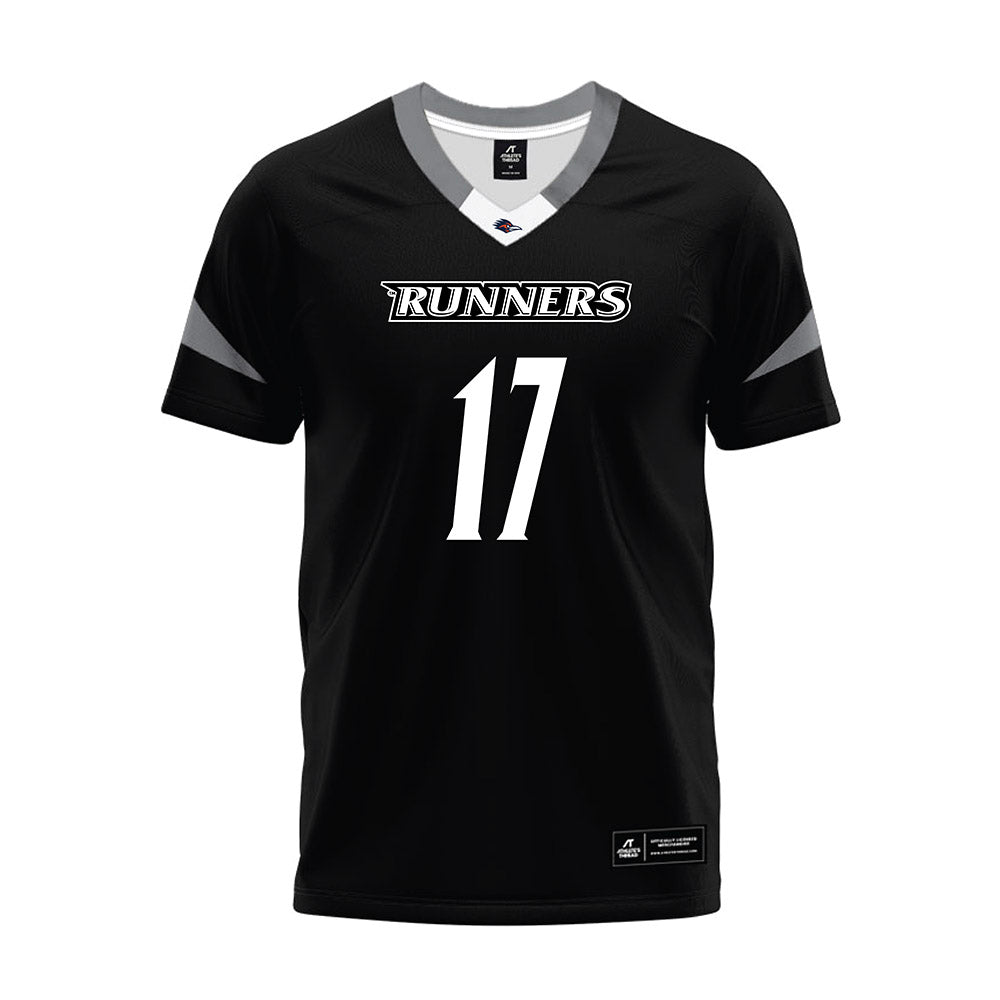 UTSA - NCAA Football : James Madison II - Black Premium Football Jersey-0