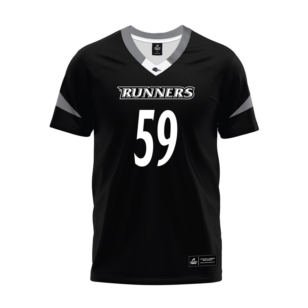 UTSA - NCAA Football : Joseph Ugwu Jr. - Black Premium Football Jersey-0