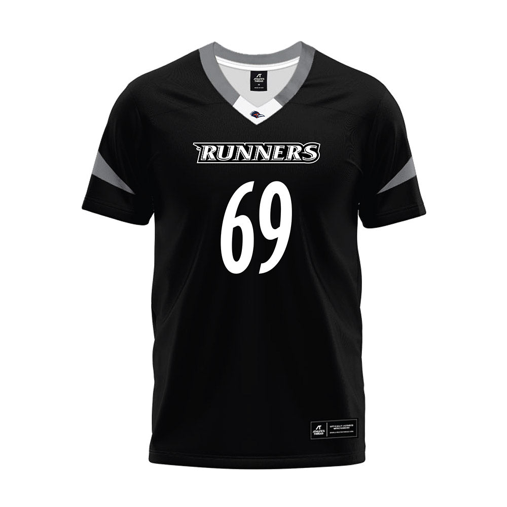 UTSA - NCAA Football : Eucebio Ramos - Black Premium Football Jersey-0