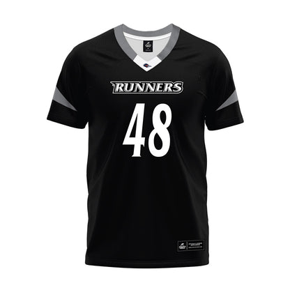 UTSA - NCAA Football : King Justice - Black Premium Football Jersey-0