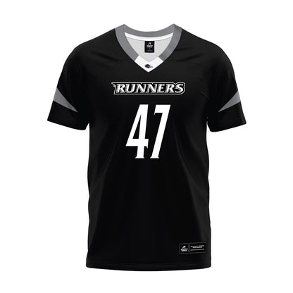 UTSA - NCAA Football : Tim Huff Jr. - Black Premium Football Jersey-0