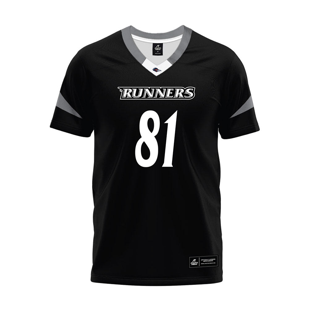 UTSA - NCAA Football : Miles Campbell - Black Premium Football Jersey-0