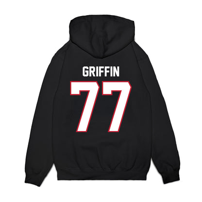 Arizona - NCAA Football : Jake Griffin - Vintage Helmet Premium Hooded Sweatshirt-1