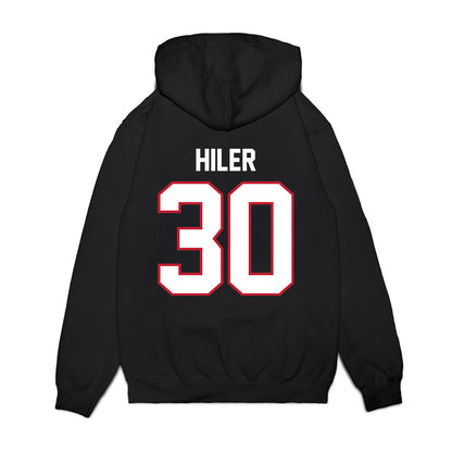 Arizona - NCAA Football : Xaier Hiler - Vintage Helmet Premium Hooded Sweatshirt-1