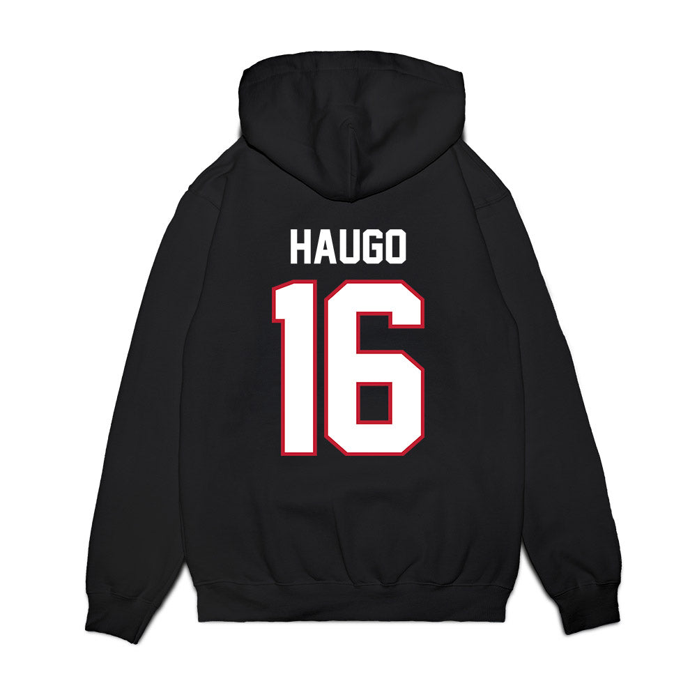 Arizona - NCAA Football : Luke Haugo - Vintage Helmet Premium Hooded Sweatshirt-1