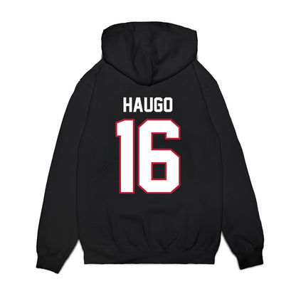 Arizona - NCAA Football : Luke Haugo - Vintage Helmet Premium Hooded Sweatshirt-1