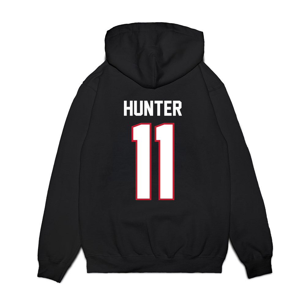 Arizona - NCAA Football : Christopher Hunter - Vintage Helmet Premium Hooded Sweatshirt-1