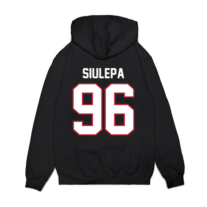 Arizona - NCAA Football : Zac Siulepa - Vintage Helmet Premium Hooded Sweatshirt-1