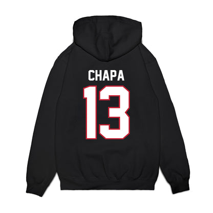 Arizona - NCAA Football : Cam Chapa - Vintage Helmet Premium Hooded Sweatshirt-1