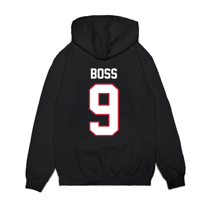 Arizona - NCAA Football : Tyrese Boss - Vintage Helmet Premium Hooded Sweatshirt-1