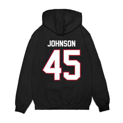 Arizona - NCAA Football : Victory Johnson - Vintage Helmet Premium Hooded Sweatshirt-1
