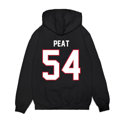 Arizona - NCAA Football : Keona Peat - Vintage Helmet Premium Hooded Sweatshirt-1