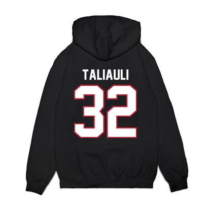 Arizona - NCAA Football : Nela Taliauli - Vintage Helmet Premium Hooded Sweatshirt-1