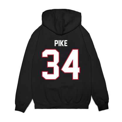 Arizona - NCAA Football : James Pike - Vintage Helmet Premium Hooded Sweatshirt-1