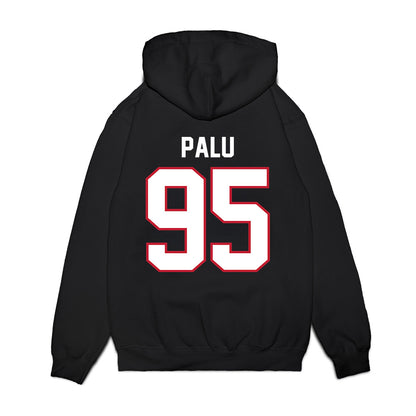 Arizona - NCAA Football : Leroy Palu - Vintage Helmet Premium Hooded Sweatshirt-1