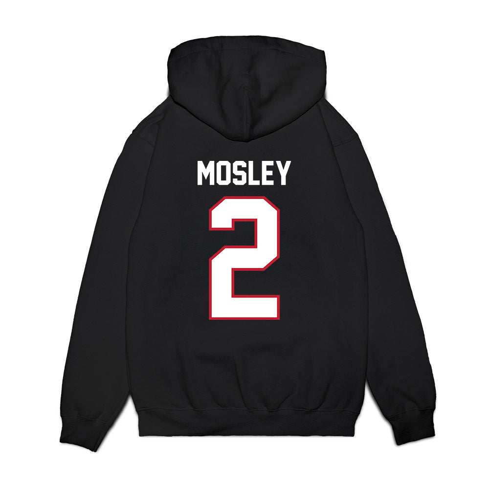 Arizona - NCAA Football : RJ Mosley - Vintage Helmet Premium Hooded Sweatshirt-1