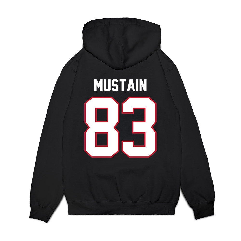 Arizona - NCAA Football : Tyler Mustain - Vintage Helmet Premium Hooded Sweatshirt-1