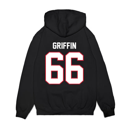 Arizona - NCAA Football : Jaxon Griffin - Vintage Helmet Premium Hooded Sweatshirt-1