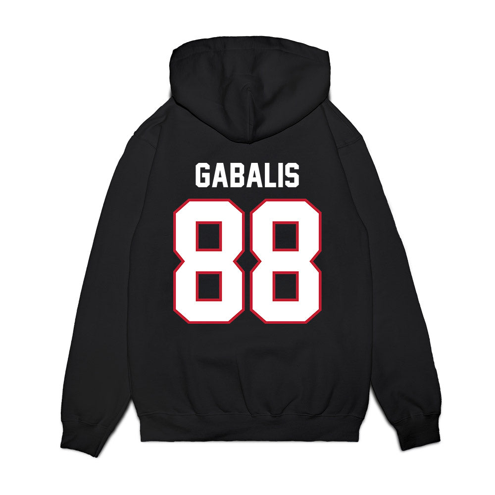 Arizona - NCAA Football : Henry Gabalis - Vintage Helmet Premium Hooded Sweatshirt-1