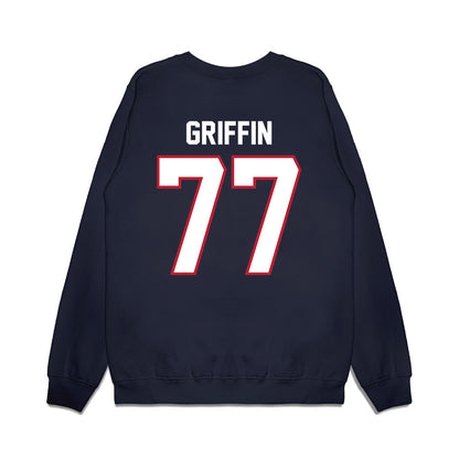 Arizona - NCAA Football : Jake Griffin - Vintage Helmet Premium Crewneck Sweatshirt-1