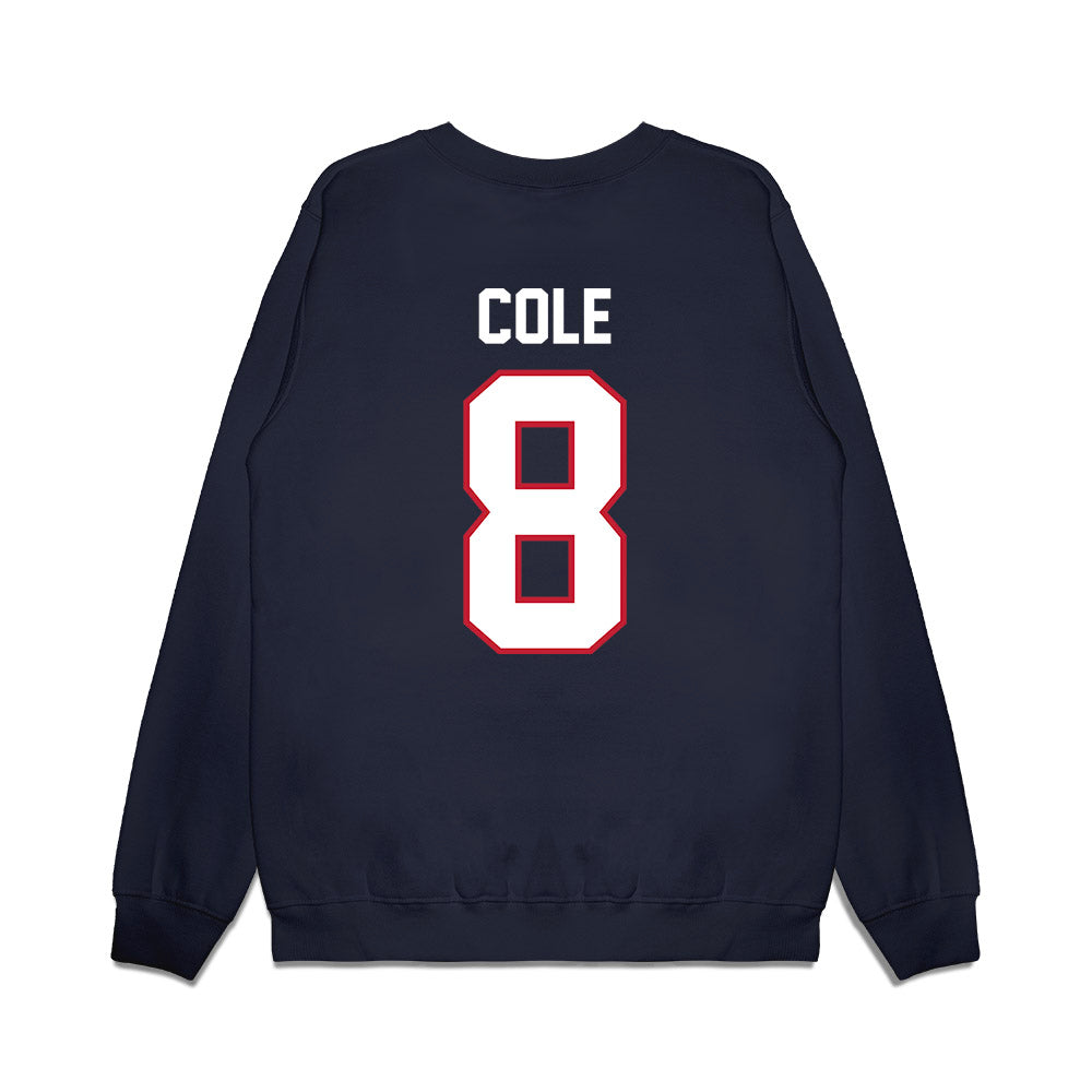 Arizona - NCAA Football : JayVion Cole - Vintage Helmet Premium Crewneck Sweatshirt-1