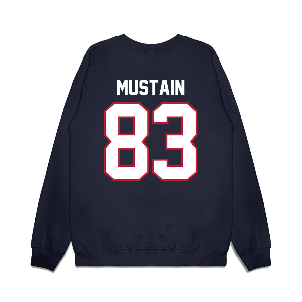 Arizona - NCAA Football : Tyler Mustain - Vintage Helmet Premium Crewneck Sweatshirt-1
