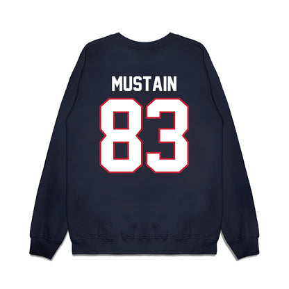 Arizona - NCAA Football : Tyler Mustain - Vintage Helmet Premium Crewneck Sweatshirt-1
