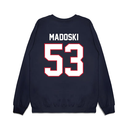 Arizona - NCAA Football : Christian Madoski - Vintage Helmet Premium Crewneck Sweatshirt-1