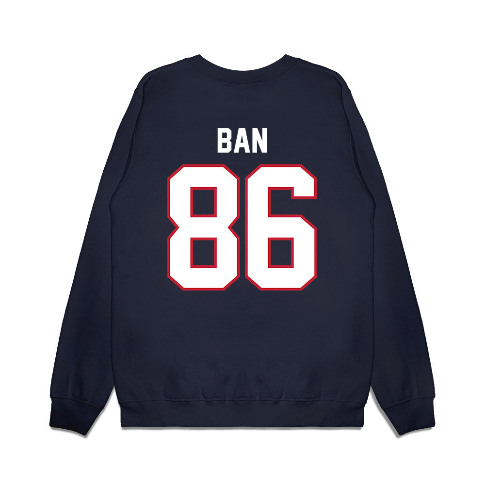 Arizona - NCAA Football : Arthur Ban - Vintage Helmet Premium Crewneck Sweatshirt-1