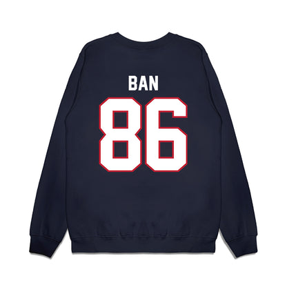 Arizona - NCAA Football : Arthur Ban - Vintage Helmet Premium Crewneck Sweatshirt-1