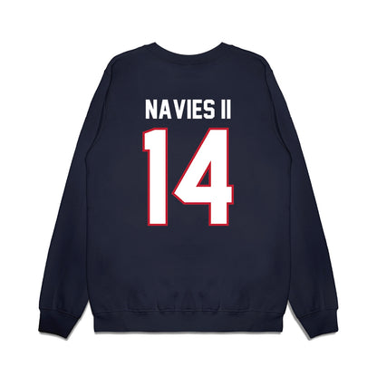 Arizona - NCAA Football : Hannibal Navies II - Vintage Helmet Premium Crewneck Sweatshirt-1