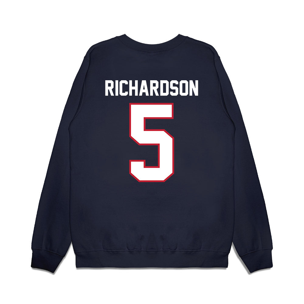 Arizona - NCAA Football : Gio Richardson - Vintage Helmet Premium Crewneck Sweatshirt-1